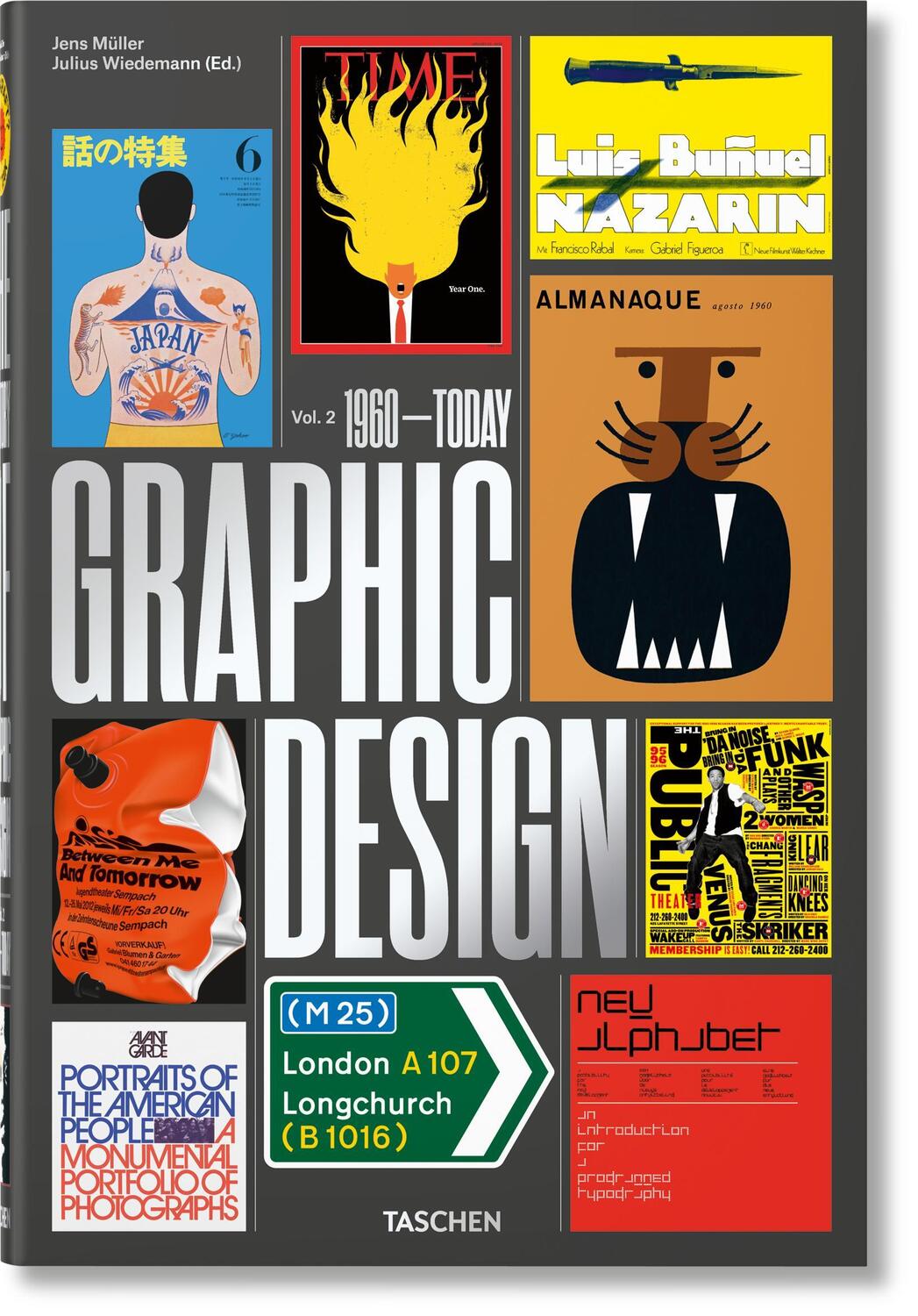 Cover: 9783836570374 | The History of Graphic Design. Vol. 2. 1960-Today | Jens Müller | Buch