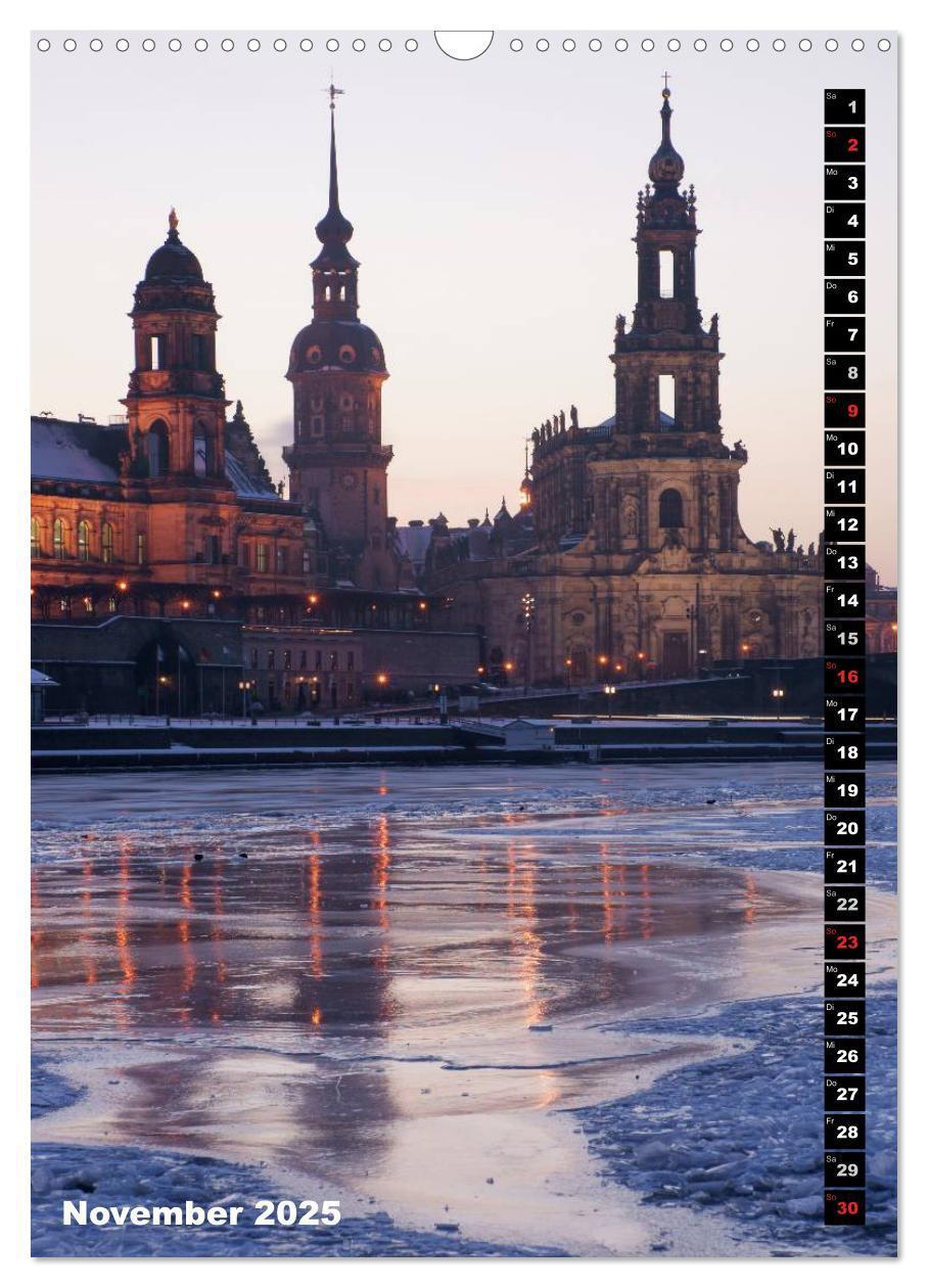 Bild: 9783457087671 | Dresden bei Nacht (Wandkalender 2025 DIN A3 hoch), CALVENDO...