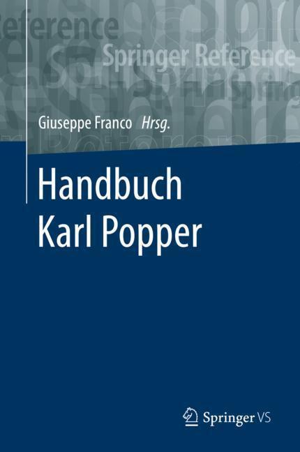 Cover: 9783658162382 | Handbuch Karl Popper | Giuseppe Franco | Buch | Springer VS