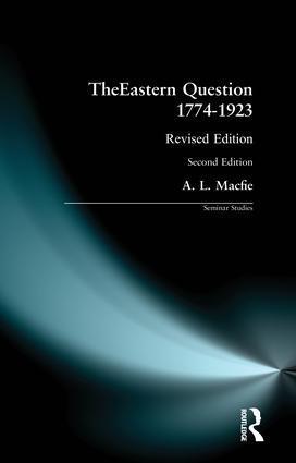 Cover: 9780582291959 | The Eastern Question 1774-1923 | Revised Edition | Macfie | Buch