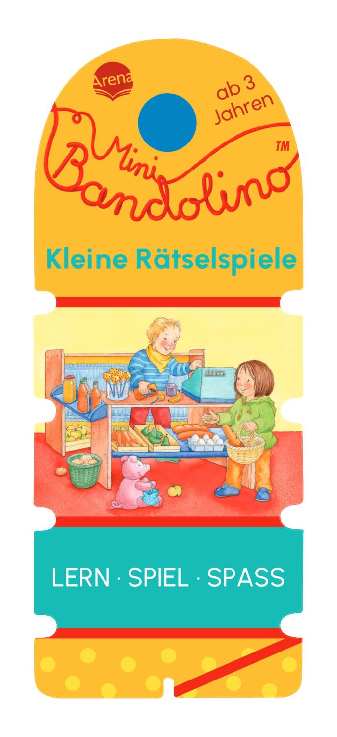 Cover: 9783401720876 | Mini Bandolino. Kleine Rätselspiele | Christine Morton | Taschenbuch
