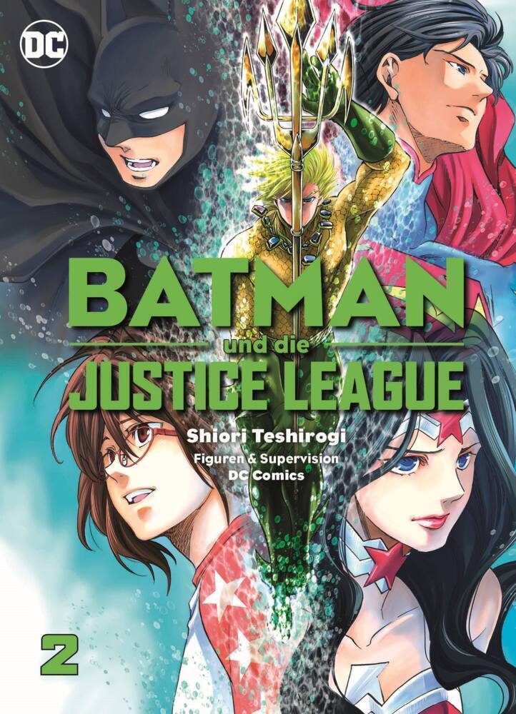 Cover: 9783741613982 | Batman und die Justice League (Manga). Bd.2 | Shiori Teshirogi | Buch