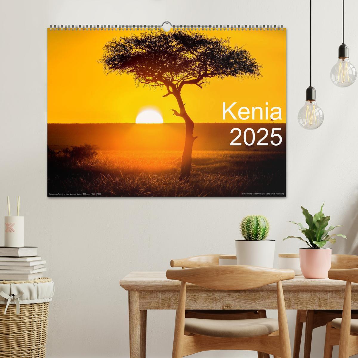 Bild: 9783435759484 | Kenia 2025 (Wandkalender 2025 DIN A2 quer), CALVENDO Monatskalender