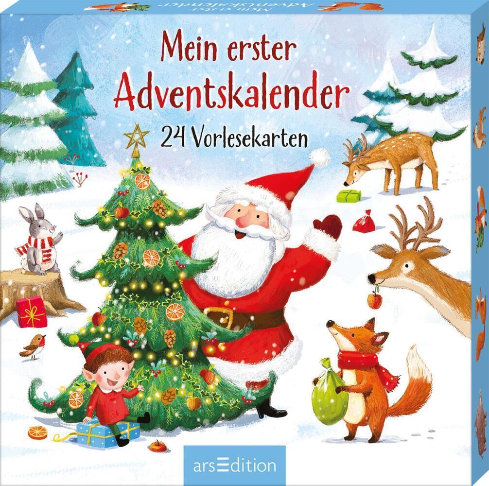 Cover: 9783845854038 | Mein erster Adventskalender | 24 Vorlesekarten | Joschi Mühl | 24 S.