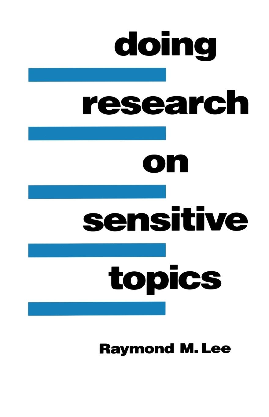 Cover: 9780803988613 | Doing Research on Sensitive Topics | Raymond M Lee | Taschenbuch