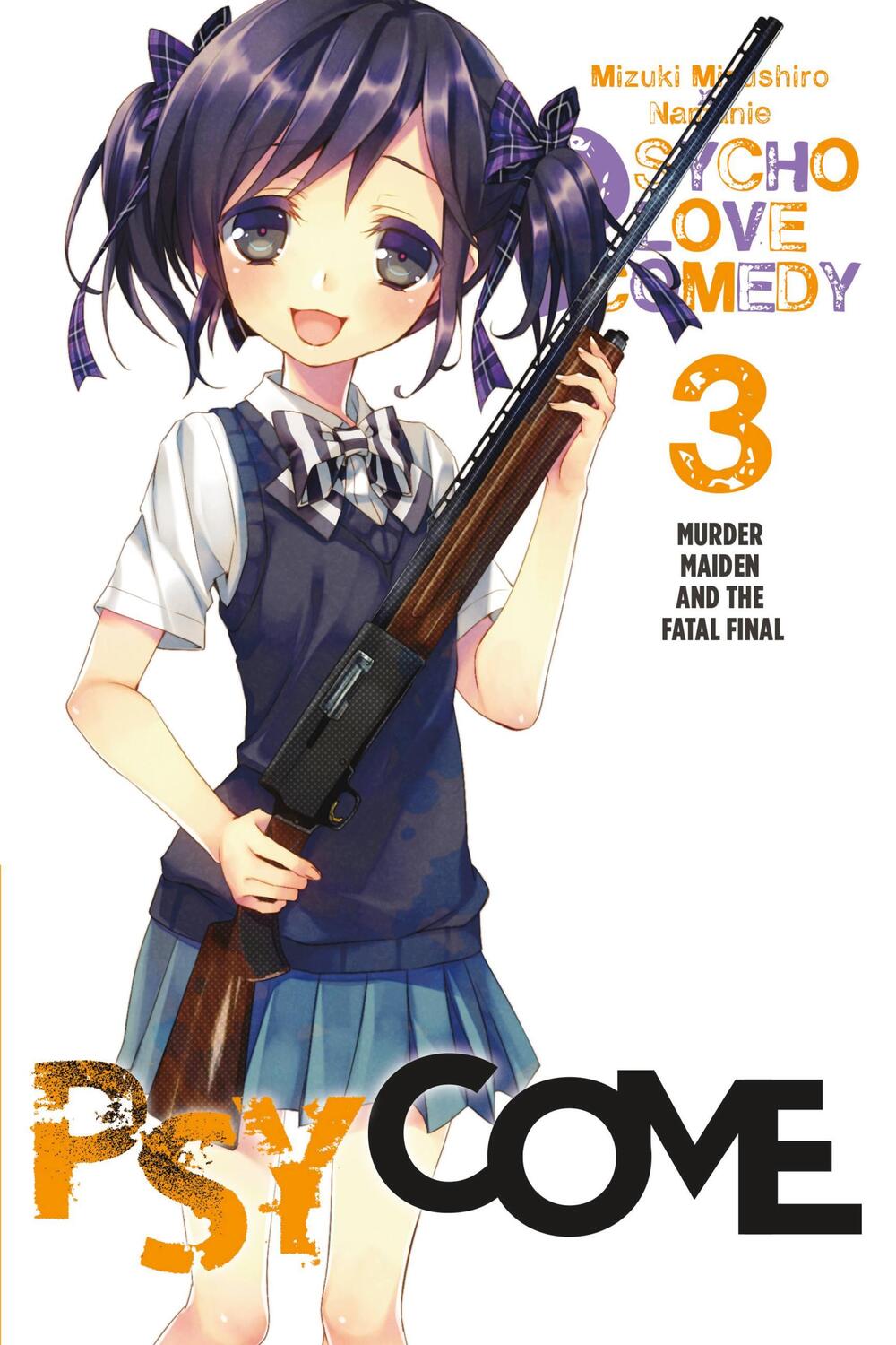 Cover: 9780316398268 | Psycome, Vol. 3 (light novel) | Murder Maiden and the Fatal Final