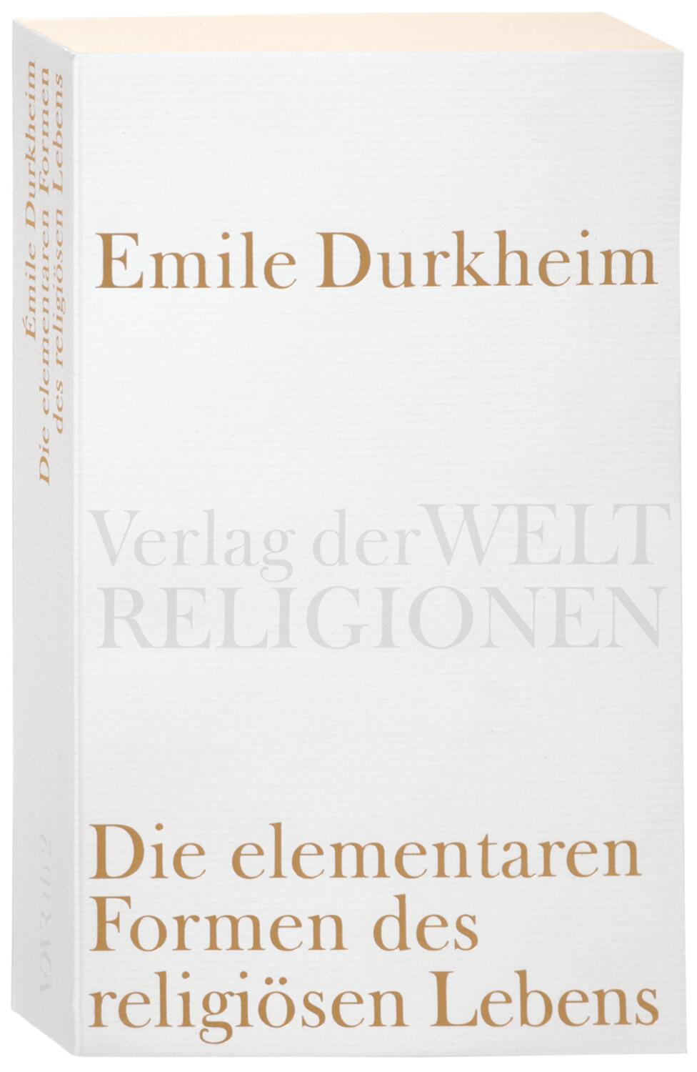 Cover: 9783458720027 | Die elementaren Formen des religiösen Lebens | Emile Durkheim | Buch