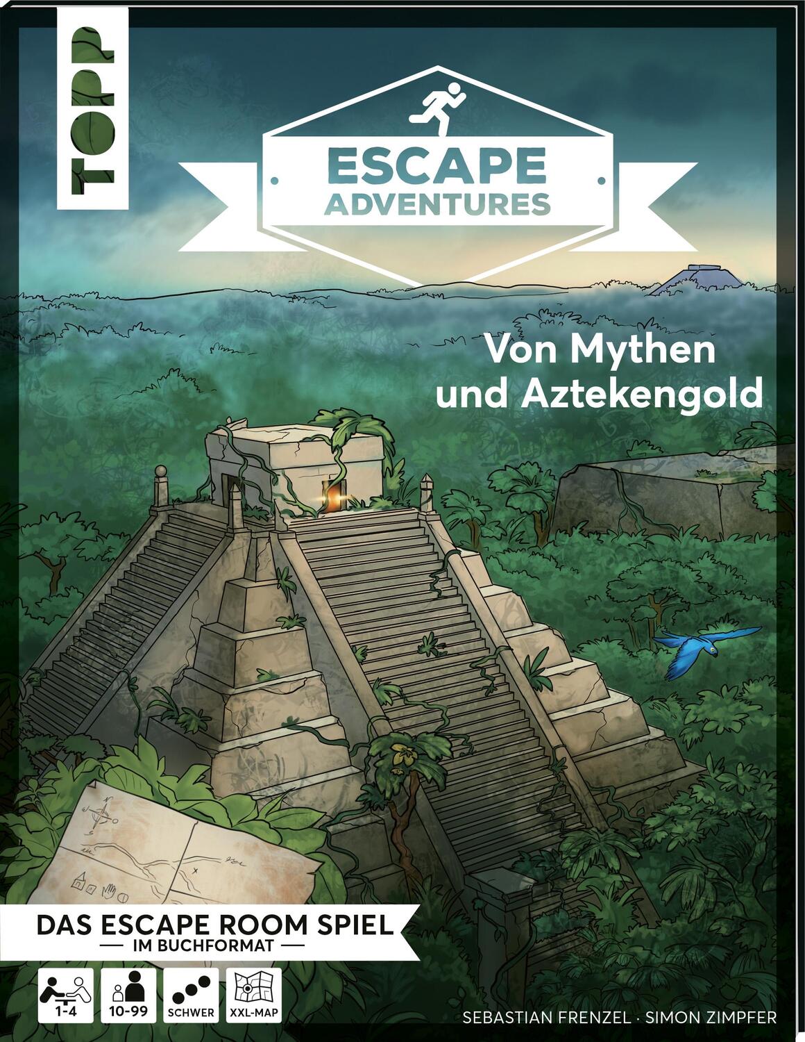 Cover: 9783772442957 | Escape Adventures - Von Mythen und Aztekengold | Simon Zimpfer (u. a.)