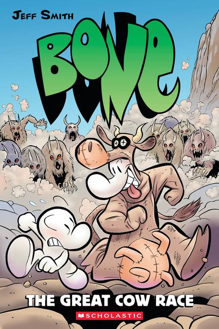 Cover: 9780439706391 | The Great Cow Race: A Graphic Novel (Bone #2) | Volume 2 | Jeff Smith