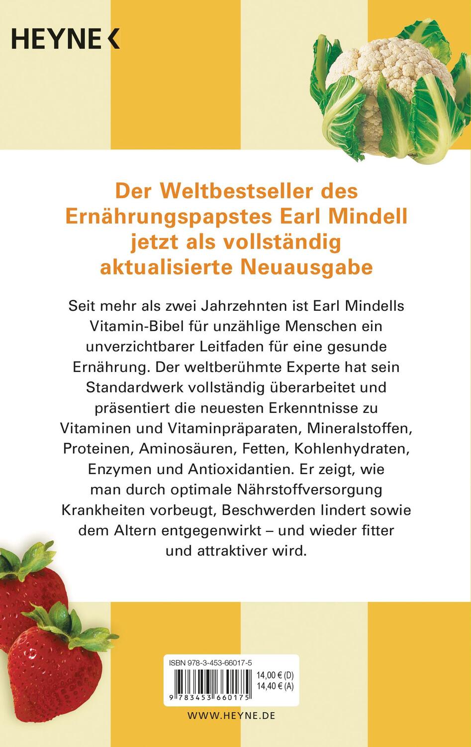 Bild: 9783453660175 | Die neue Vitamin-Bibel | Earl Mindell | Taschenbuch | Deutsch | 2006