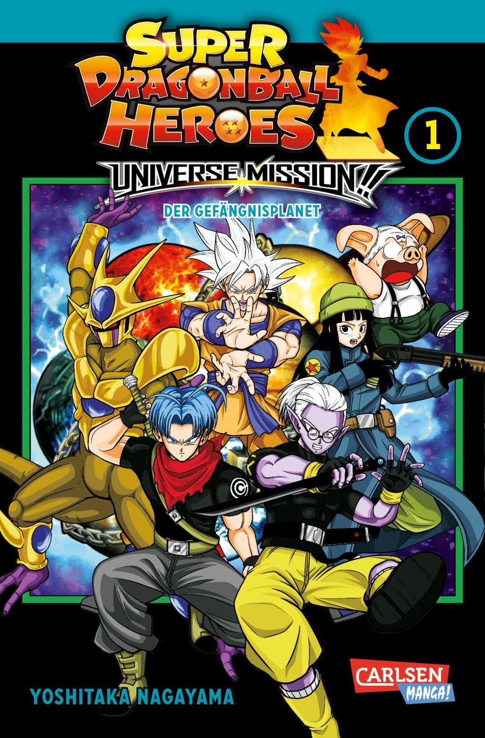 Cover: 9783551779373 | Super Dragon Ball Heroes Universe Mission 1 | Yoshitaka Nagayama