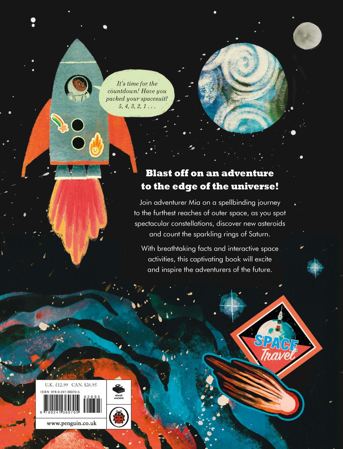 Rückseite: 9780241360705 | An Adventurer's Guide to Outer Space | Isabel Thomas | Buch | Englisch