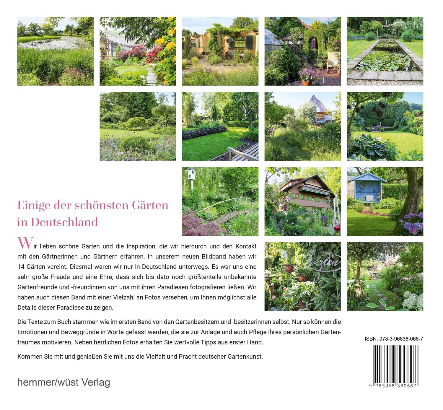 Bild: 9783968380667 | Die wahren Paradiese II - 14 neue traumhafte Gärten | Marina Wüst