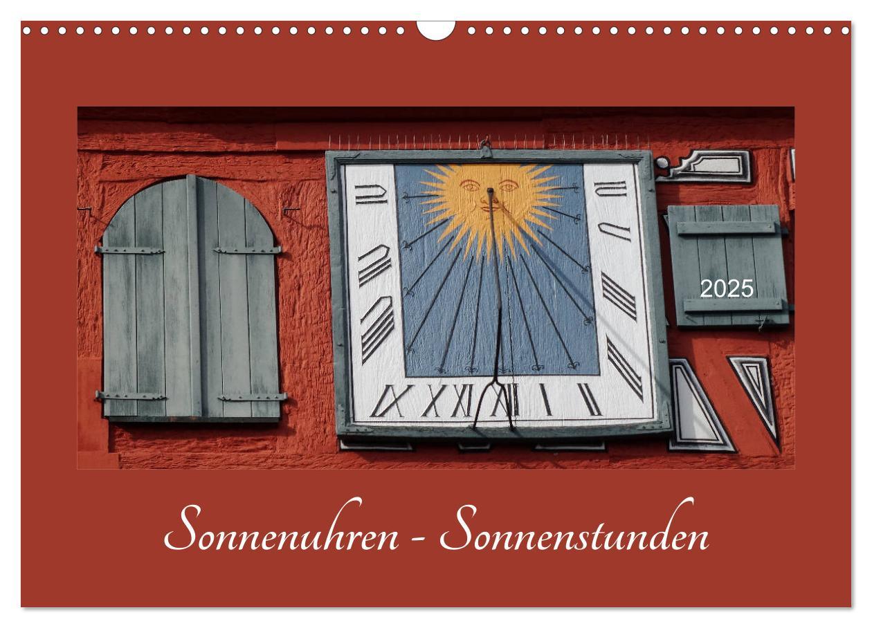 Cover: 9783435420728 | Sonnenuhren - Sonnenstunden (Wandkalender 2025 DIN A3 quer),...