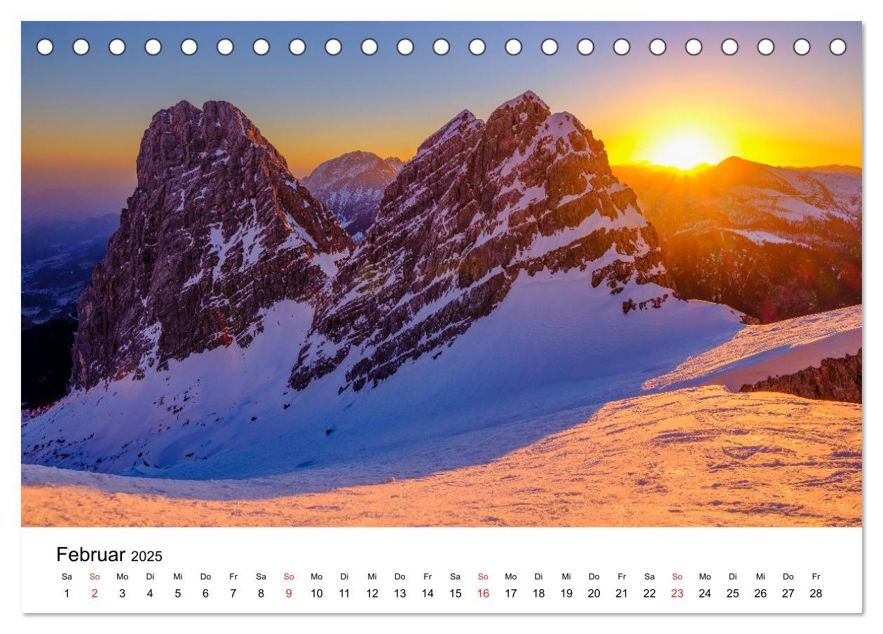 Bild: 9783435153879 | Berchtesgadener Berge im Licht (Tischkalender 2025 DIN A5 quer),...