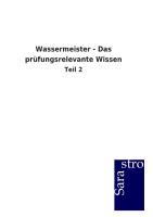 Cover: 9783864712647 | Wassermeister - Das prüfungsrelevante Wissen | Teil 2 | Sarastro Gmbh