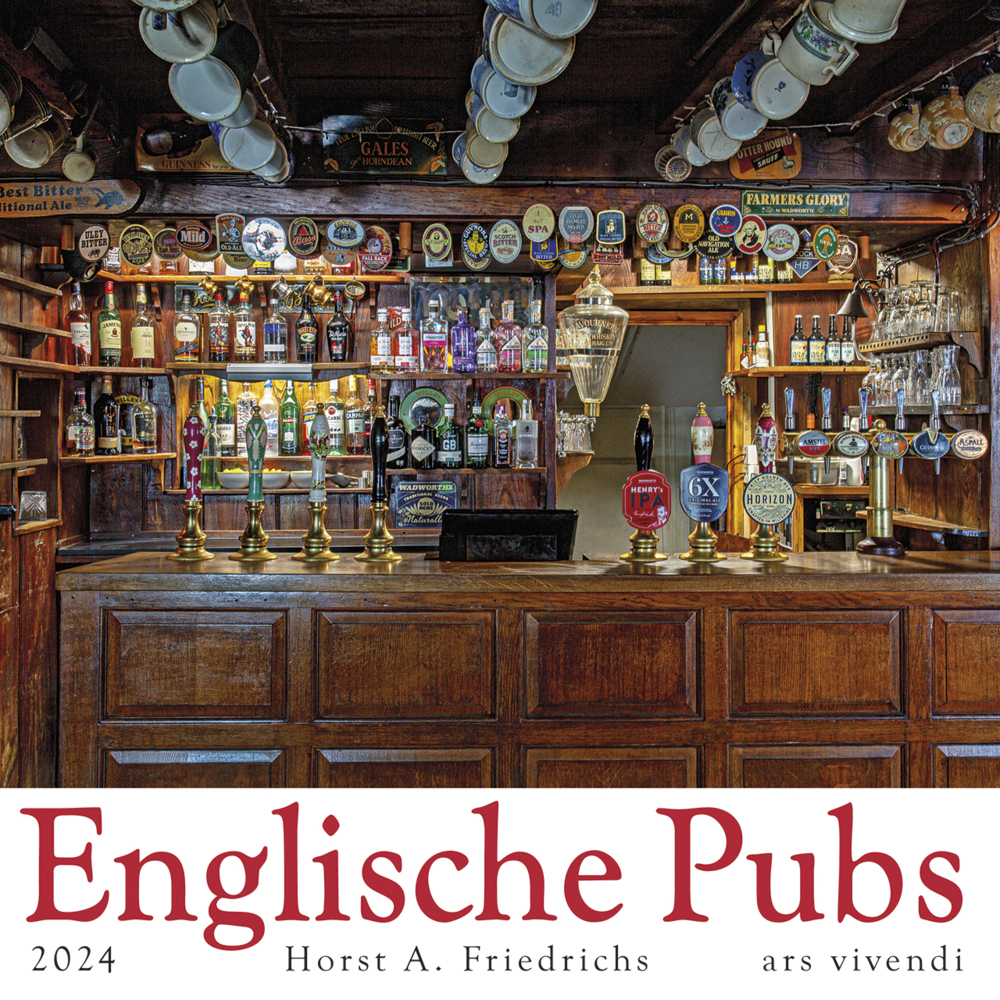 Cover: 9783747204849 | Englische Pubs 2024 | Wandkalender | Horst A. Friedrichs | Kalender