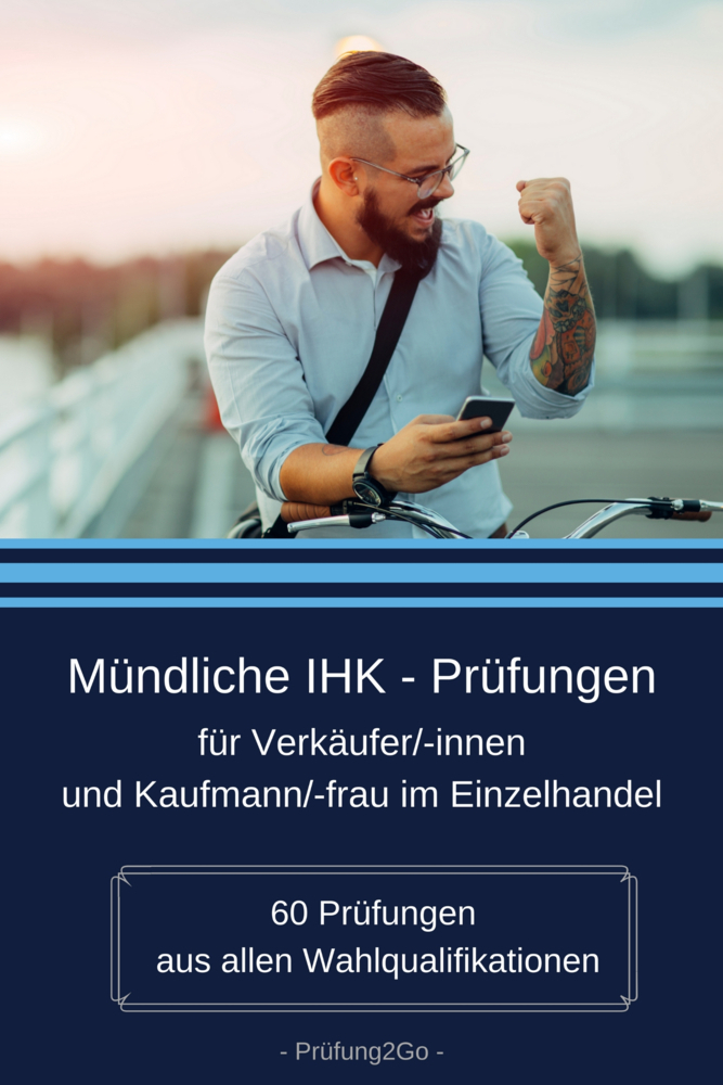 Cover: 9783982123516 | Mündliche IHK-Prüfungen für Verkäufer/innen und Kaufmann/-frau im...