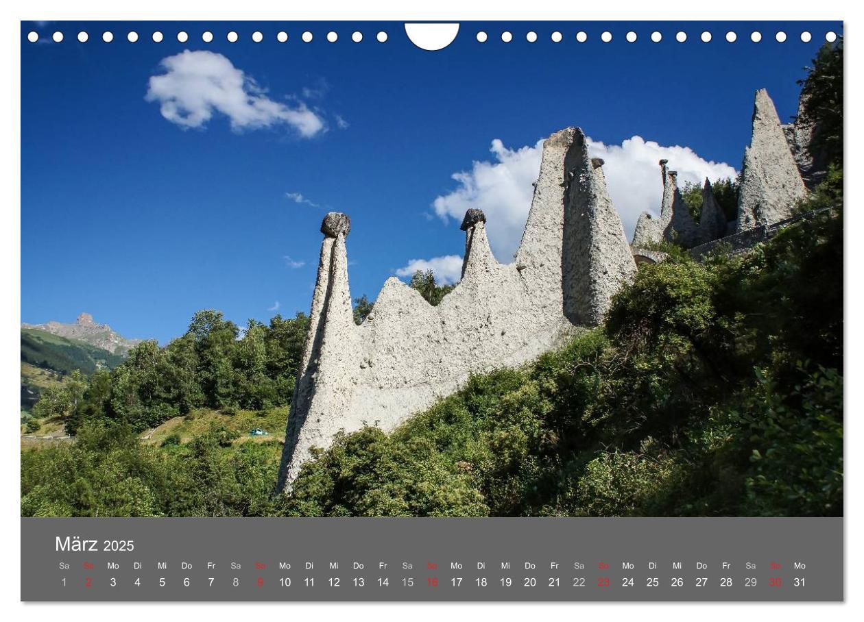 Bild: 9783435611812 | Wallis. Perle der Schweiz (Wandkalender 2025 DIN A4 quer), CALVENDO...