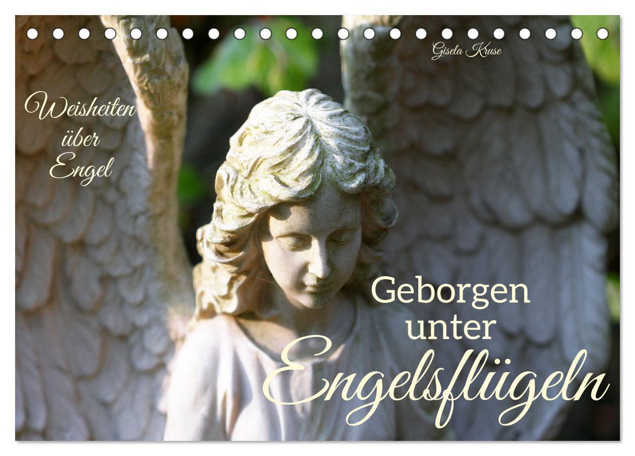 Cover: 9783675547810 | Geborgen unter Engelsflügeln (Tischkalender 2024 DIN A5 quer),...