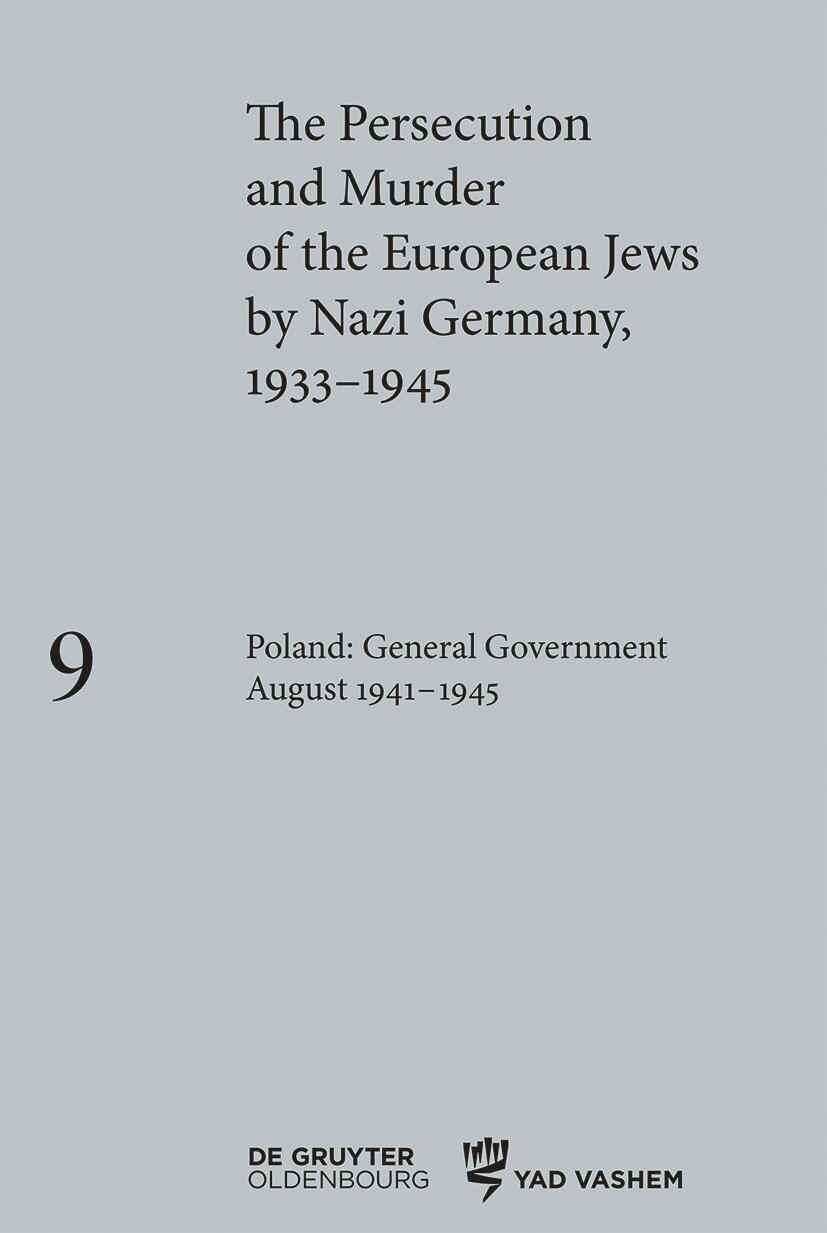Cover: 9783110687415 | Poland: General Government August 1941-1945 | Friedrich (u. a.) | Buch
