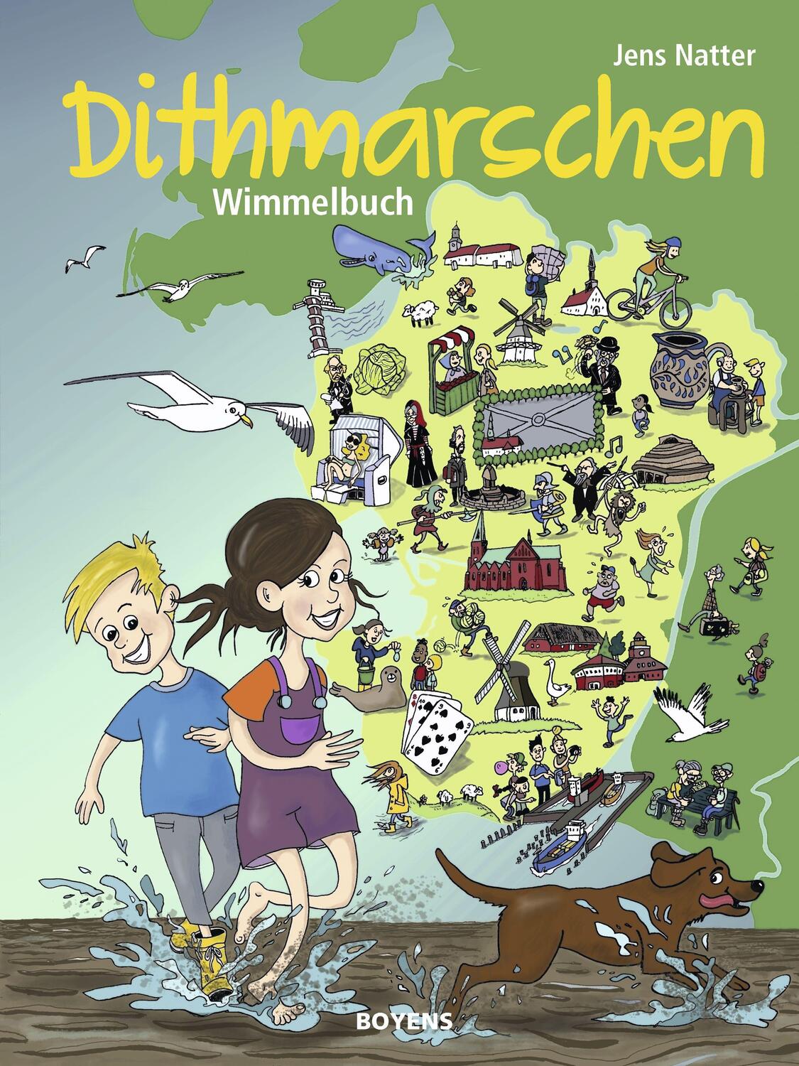 Cover: 9783804215474 | Wimmelbuch Dithmarschen | Jens Natter | Buch | Deutsch | 2021