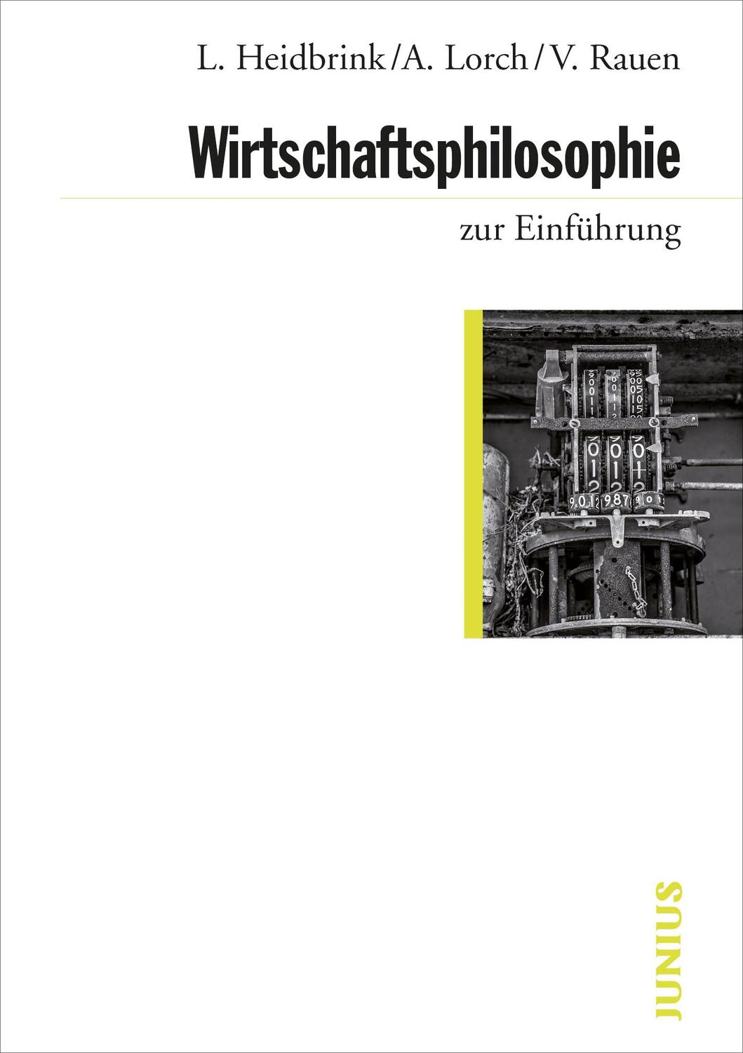 Cover: 9783960603085 | Wirtschaftsphilosophie zur Einführung | Ludger Heidbrink (u. a.)