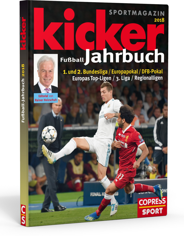 Cover: 9783767912281 | Kicker Fußball-Jahrbuch 2018 | Kicker Sportmagazin | Buch | 176 S.