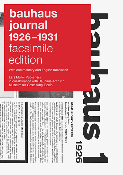 Cover: 9783037785881 | bauhaus journal 1926 - 1931, 14 Teile | Facsimile Edition | Müller