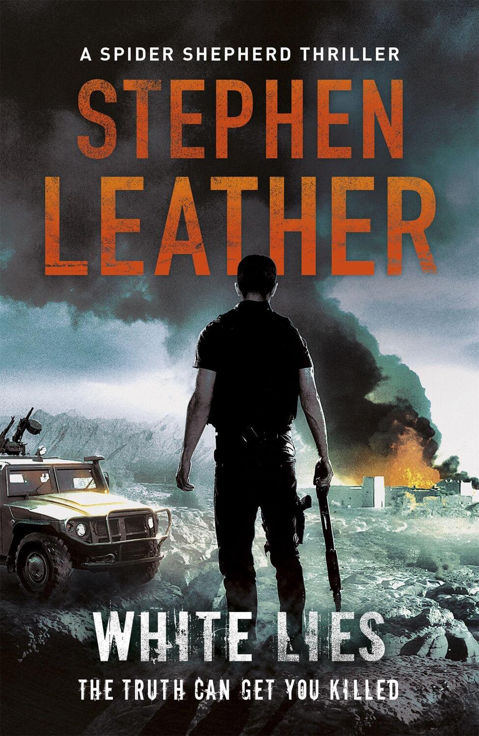 Cover: 9781444736618 | White Lies | The 11th Spider Shepherd Thriller | Stephen Leather