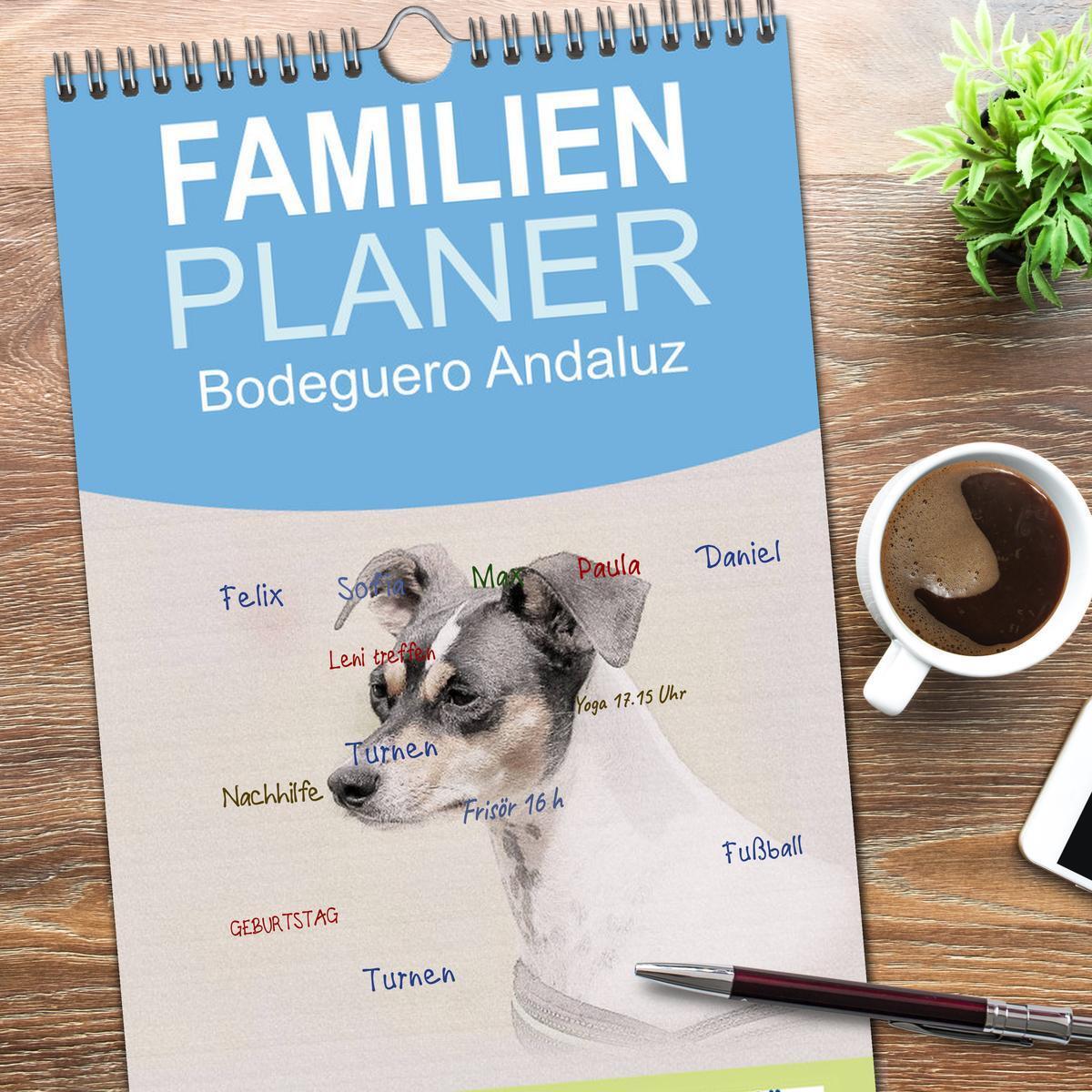 Bild: 9783457121139 | Familienplaner 2025 - Bodeguero Andaluz 2025 mit 5 Spalten...