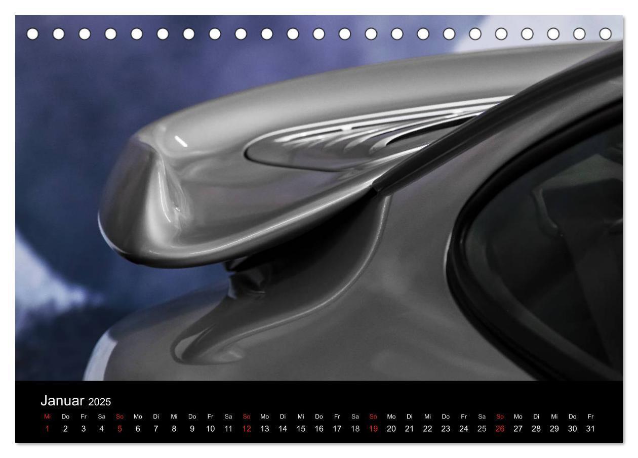 Bild: 9783435606993 | Heiligs Blechle - Porsche-Ikonen im Detail (Tischkalender 2025 DIN...