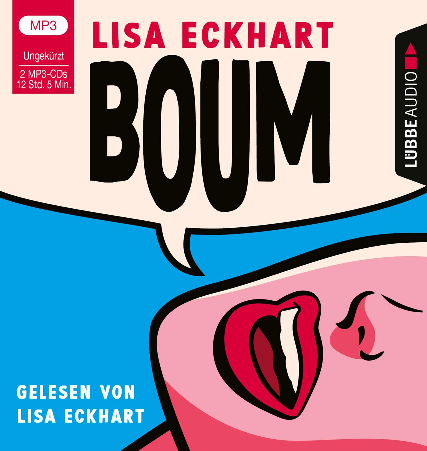 Cover: 9783785784204 | Boum | Lisa Eckhart | MP3 | 725 Min. | Deutsch | 2022 | Lübbe Audio