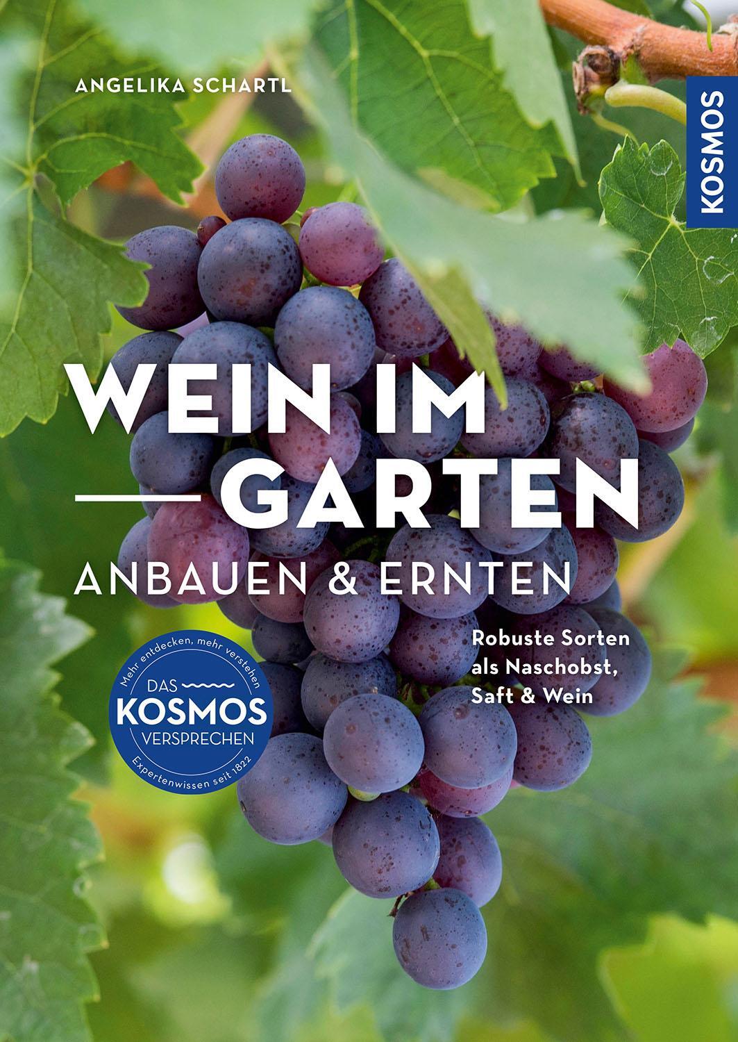 Cover: 9783440178553 | Wein im Garten anbauen &amp; ernten | Angelika Schartl | Taschenbuch