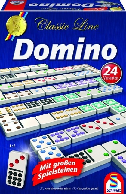 Cover: 4001504492076 | Domino. Classic Line | Spiel | Deutsch | 2009 | Schmidt