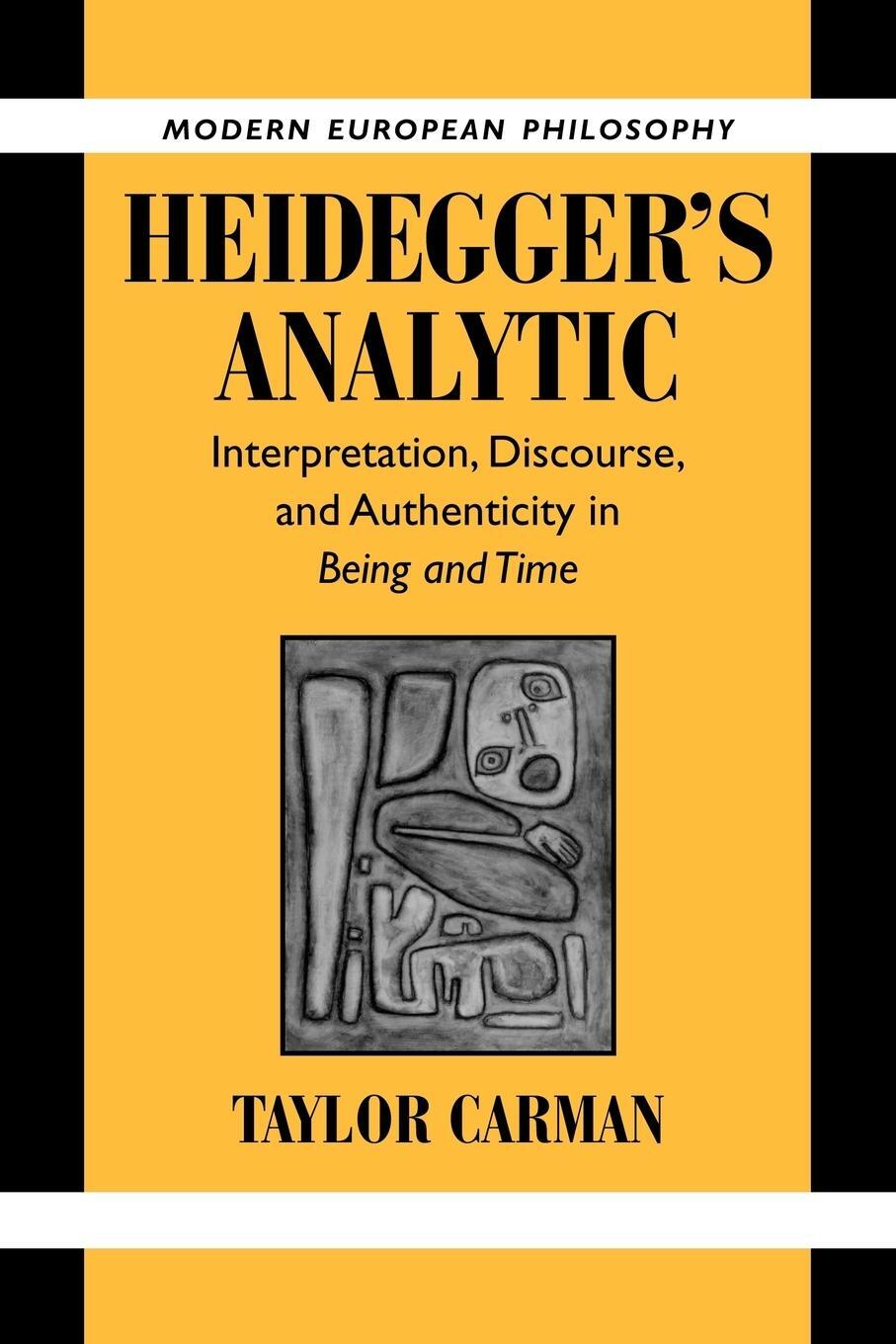 Cover: 9780521038935 | Heidegger's Analytic | Taylor Carman | Taschenbuch | Paperback | 2007