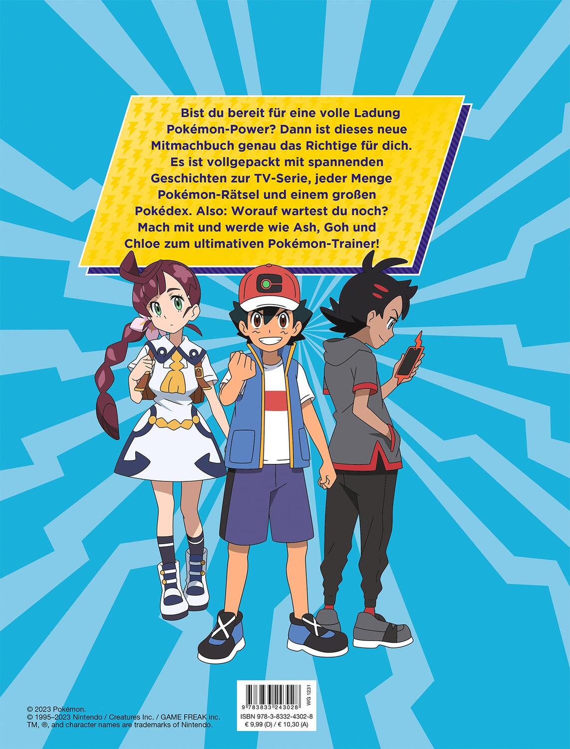 Rückseite: 9783833243028 | Pokémon: Pokémon-Power - Geschichten, Rätsel, Spiele und mehr! | Buch