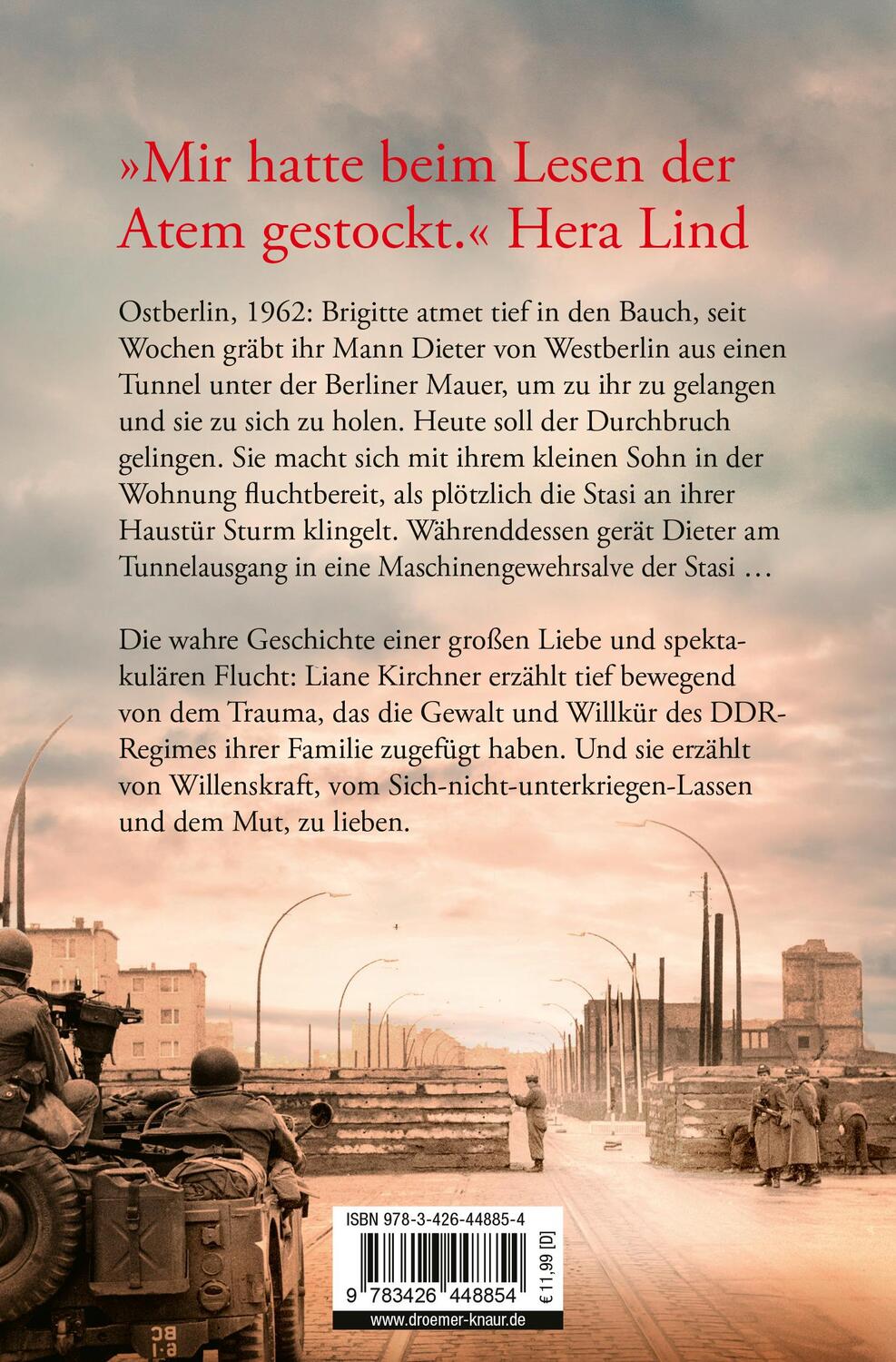 Rückseite: 9783426448854 | Sanssouci war nicht mehr frei | Liane Kirchner | Taschenbuch | 288 S.