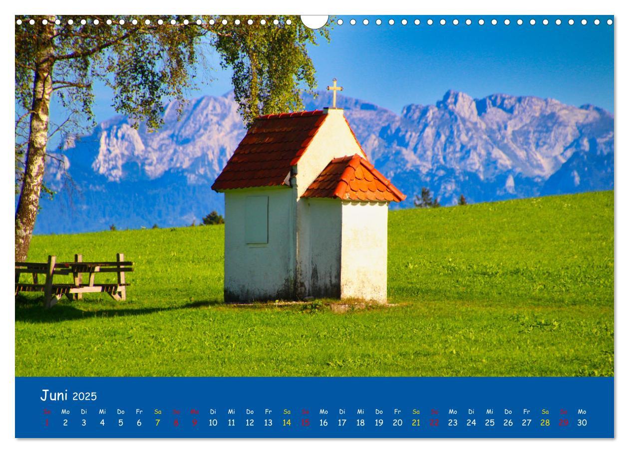 Bild: 9783435065981 | Allgäu Liebe (Wandkalender 2025 DIN A3 quer), CALVENDO Monatskalender