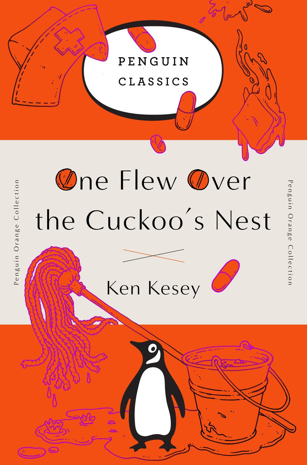 Cover: 9780143129516 | One Flew Over the Cuckoo's Nest: (Penguin Orange Collection) | Kesey