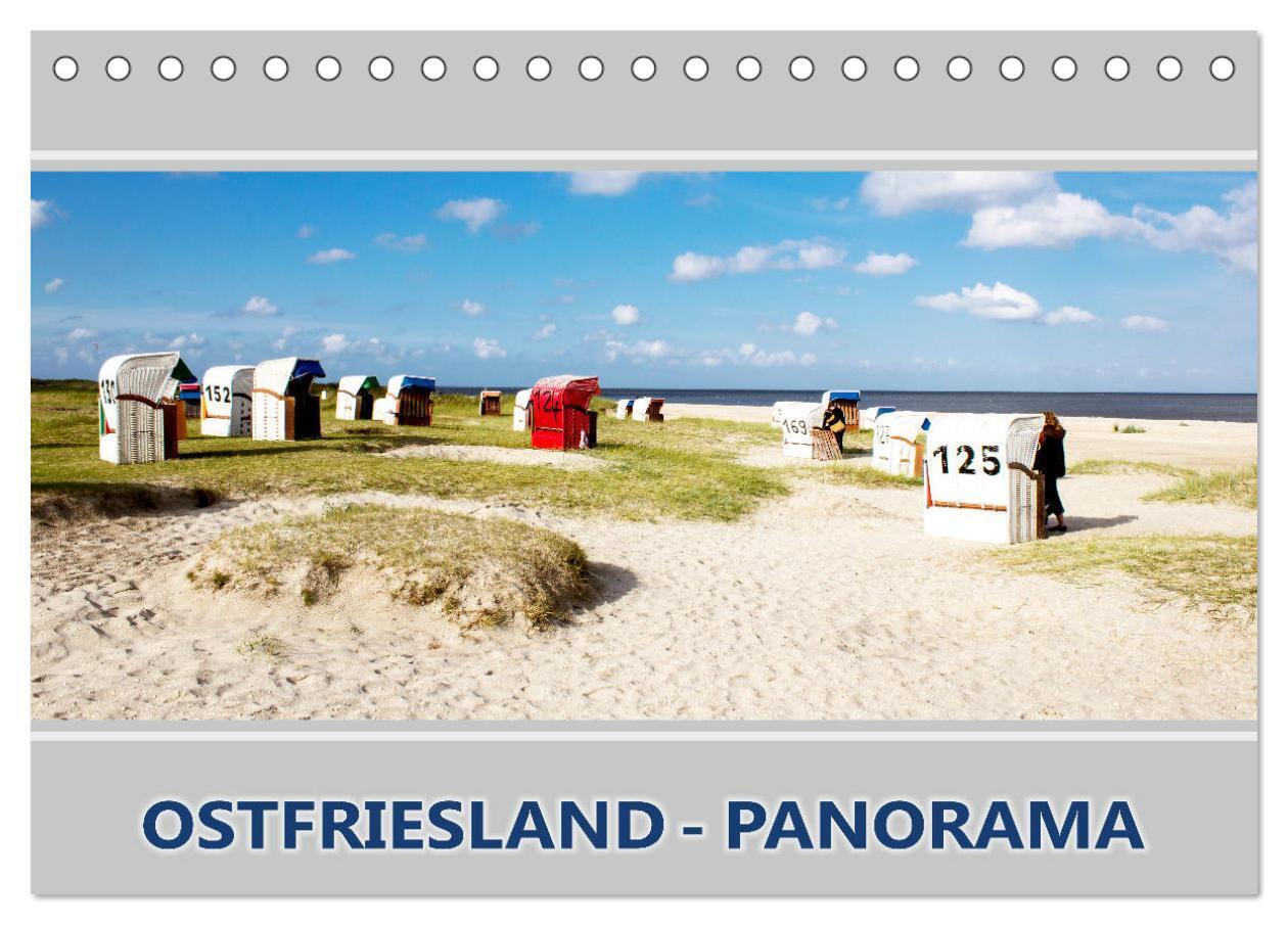 Cover: 9783675463479 | Ostfriesland Panorama (Tischkalender 2024 DIN A5 quer), CALVENDO...