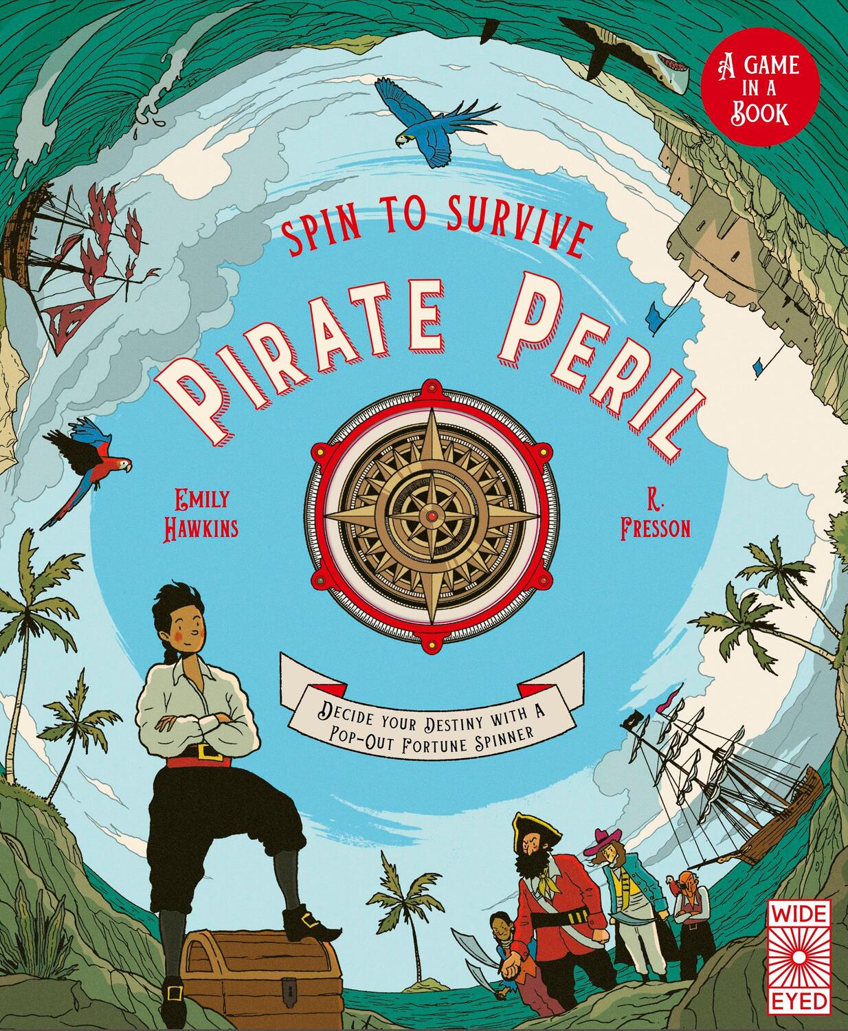 Cover: 9780711281608 | Spin to Survive: Pirate Peril | Emily Hawkins | Taschenbuch | Gebunden
