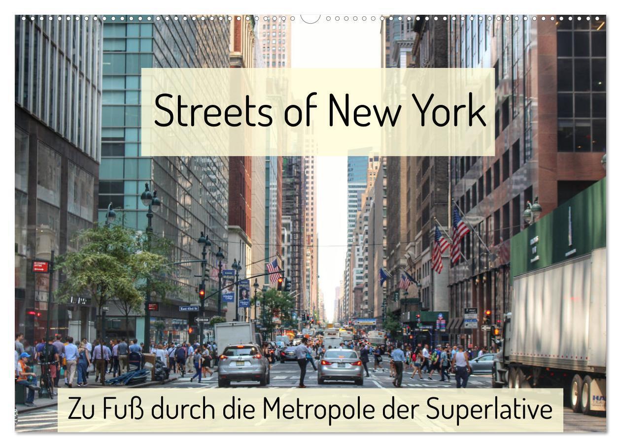 Cover: 9783383974625 | Streets of New York - Zu Fuß durch die Metropole der Superlative...