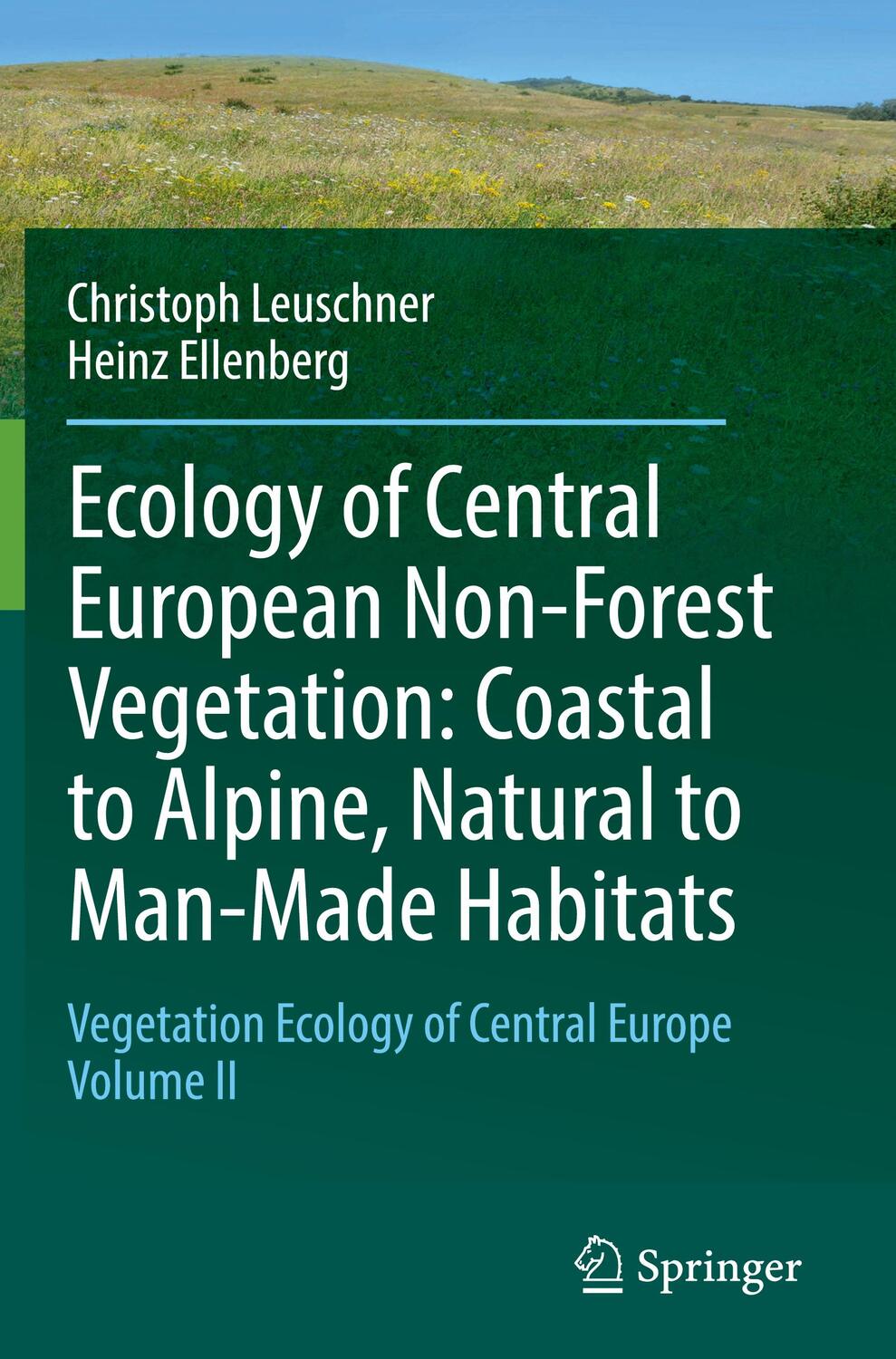 Cover: 9783319430461 | Ecology of Central European Non-Forest Vegetation: Coastal to...