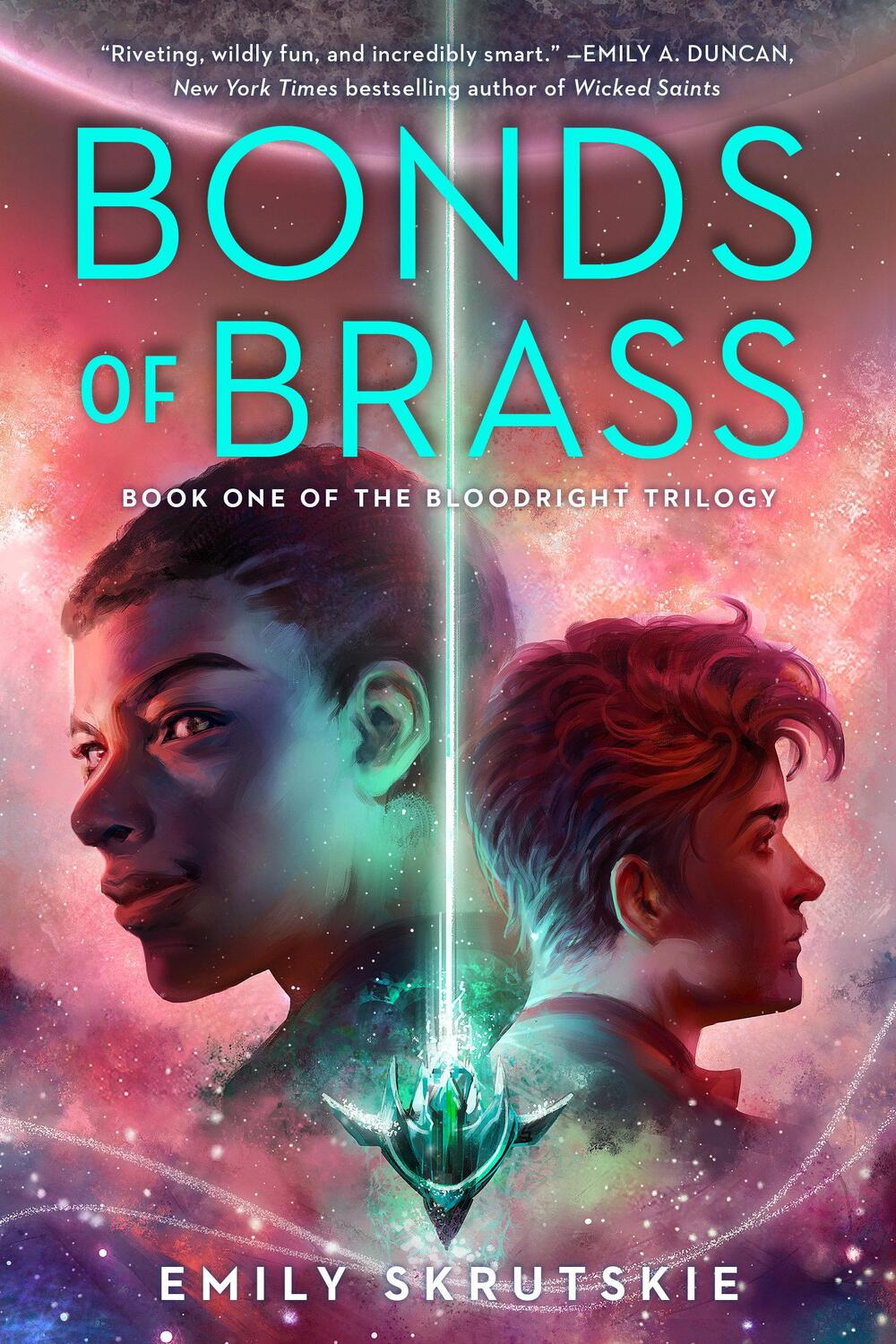 Cover: 9780593128916 | Bonds of Brass: Book One of the Bloodright Trilogy | Emily Skrutskie
