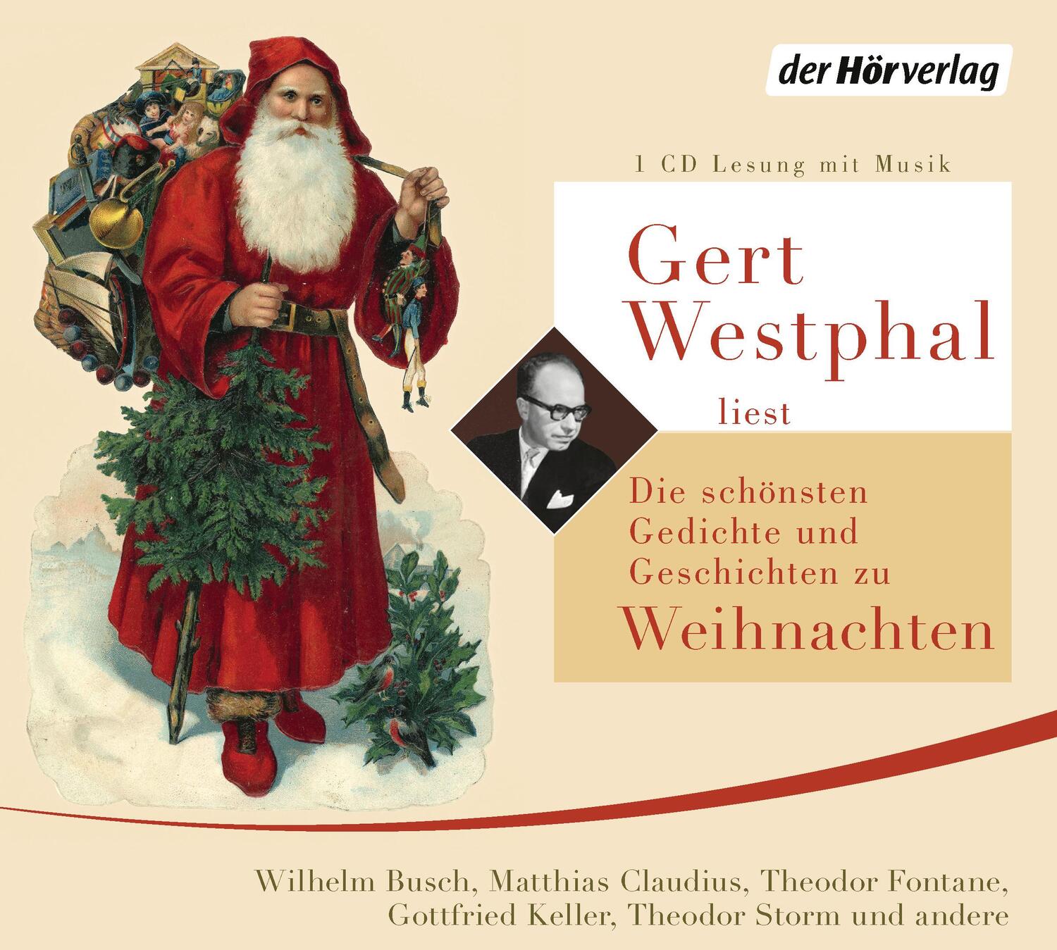 Cover: 9783844530407 | Gert Westphal liest: Die schönsten Gedichte und Geschichten zu...