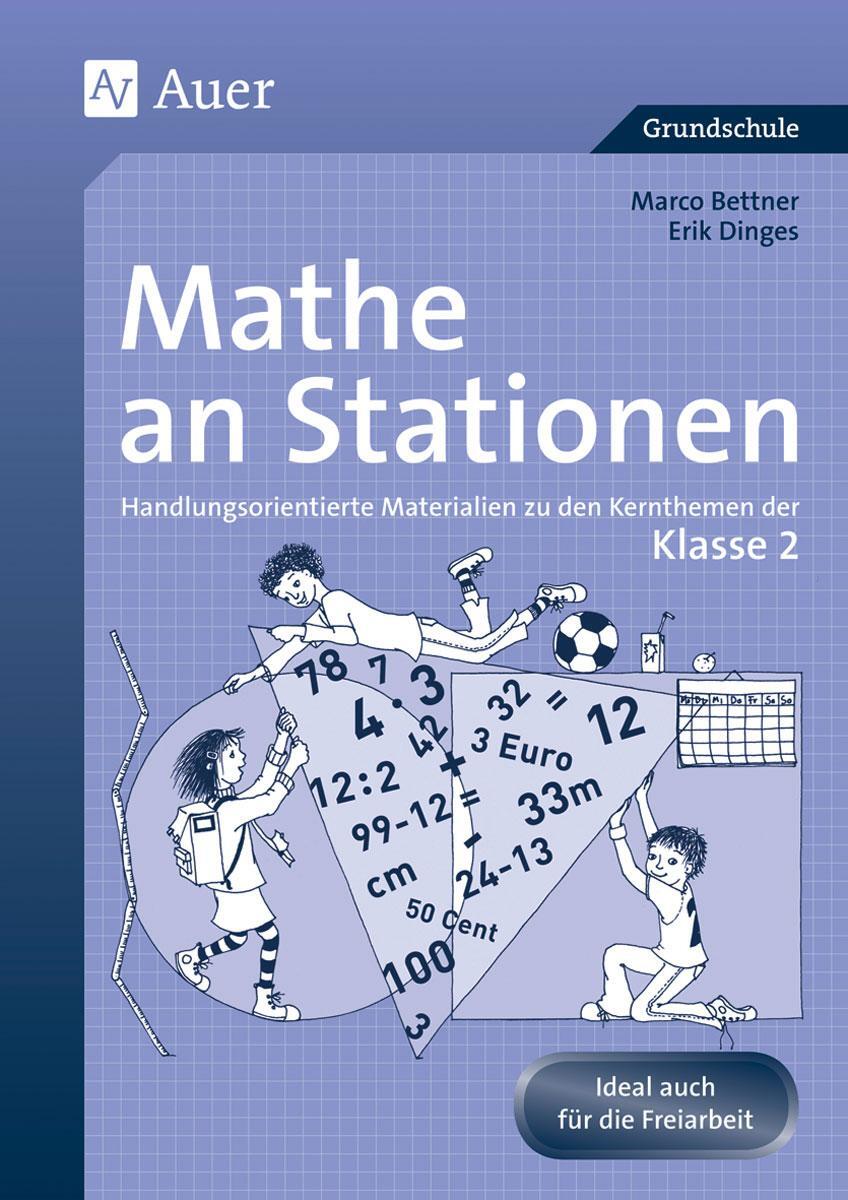 Cover: 9783403048336 | Mathe an Stationen 2 | Marco Bettner (u. a.) | Broschüre | Deutsch