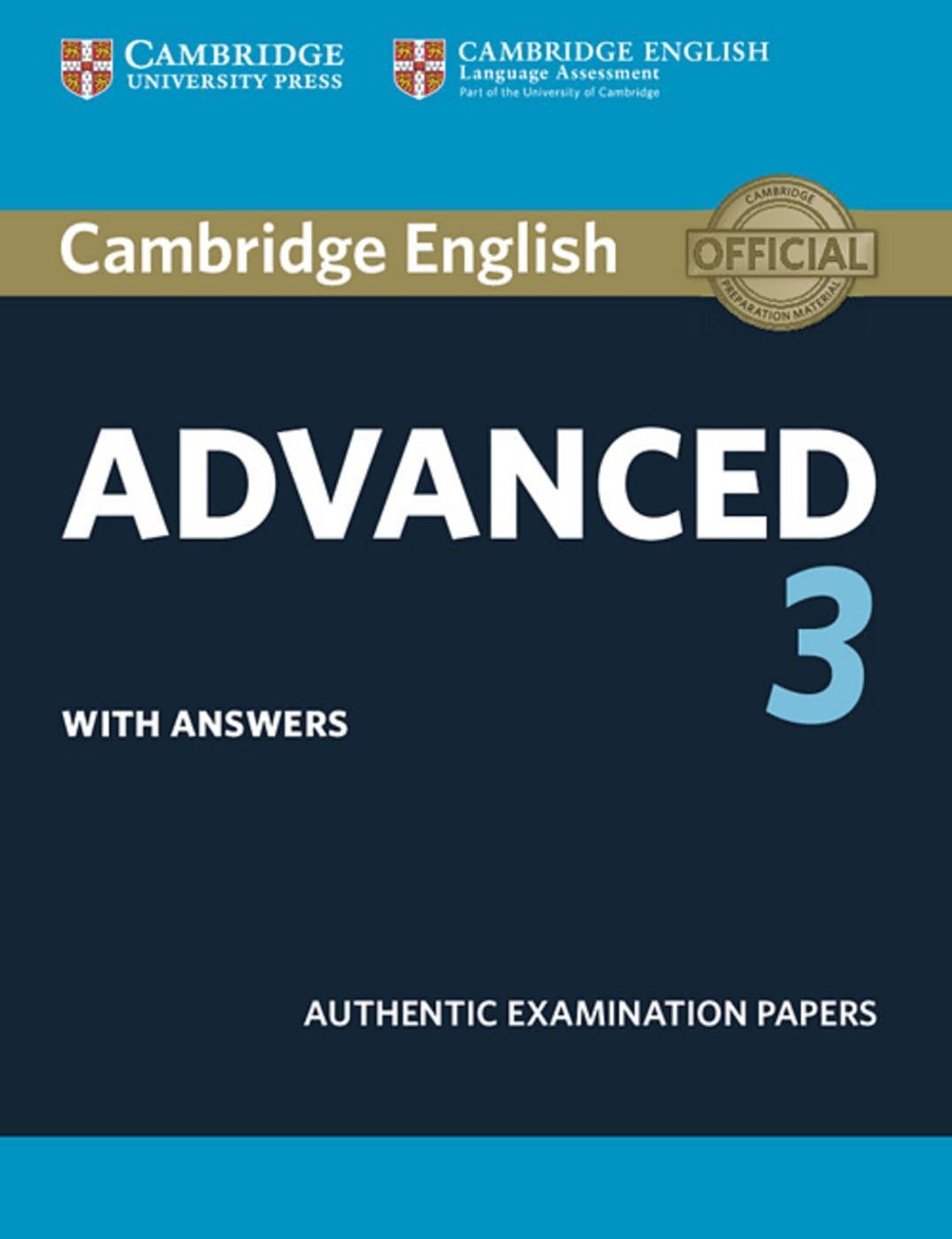 Cover: 9783125352346 | Cambridge English Advanced 3. Student's Book with answers | Buch