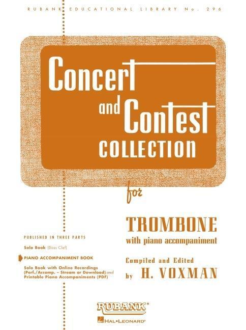 Cover: 9781423445609 | Concert and Contest Collection for Trombone: Piano Accompaniment