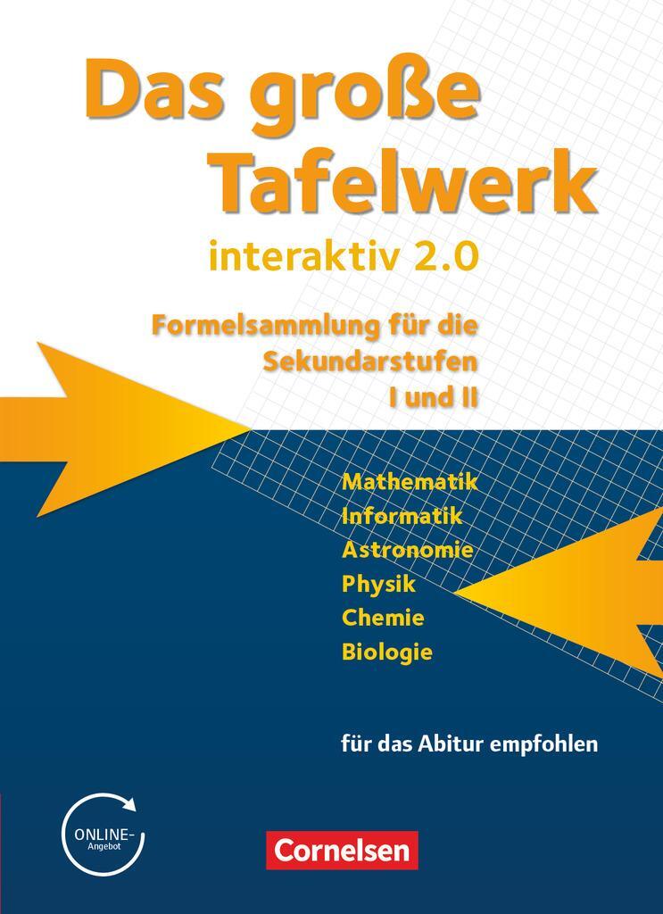 Cover: 9783060016112 | Das große Tafelwerk interaktiv 2.0 Mathematik, Informatik,...